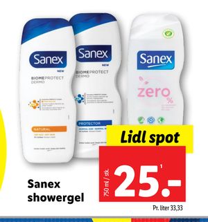 Sanex showergel