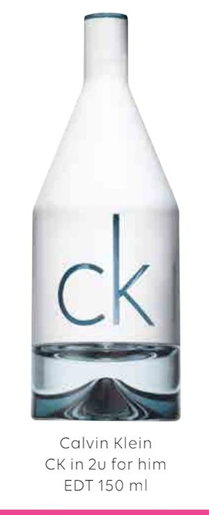 Calvin Klein CK in 2u for him EDT 150 ml