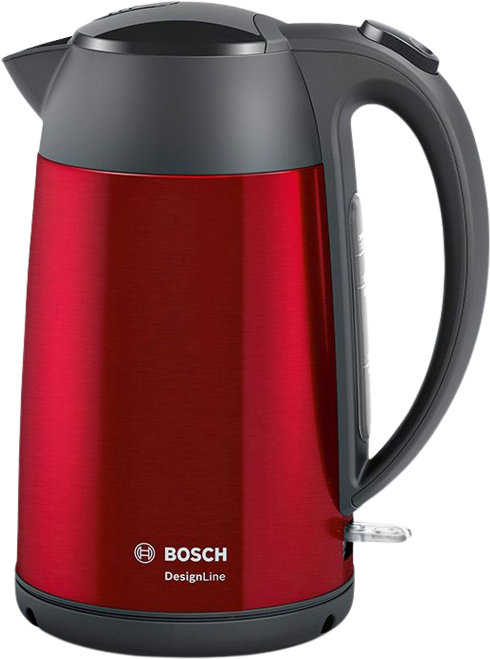 Tilbud på Bosch Designline elkedel rød 1,7 liter fra Kop & Kande til 399,95 kr.