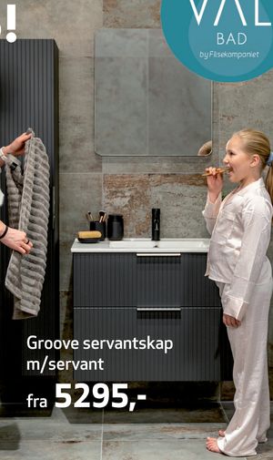 Groove servantskap m/servant
