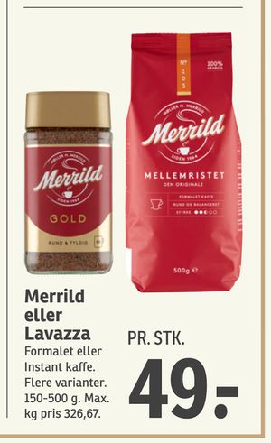 Merrild eller Lavazza