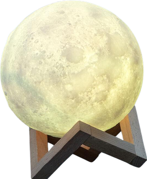 Genopladelige LED-Lampe Måne Moondy InnovaGoods