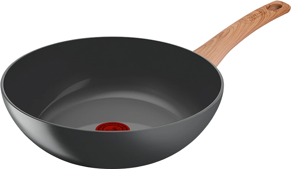 Tilbud på Tefal Renew wokpande med keramisk belægning grå 28 cm fra Kop & Kande til 449,95 kr.