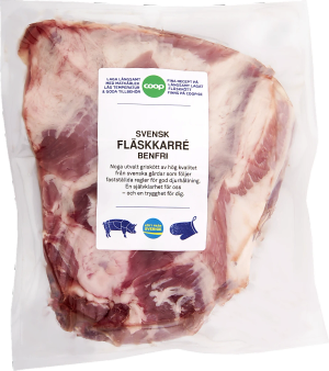 Färsk fläskkarré (Sverige/Coop)