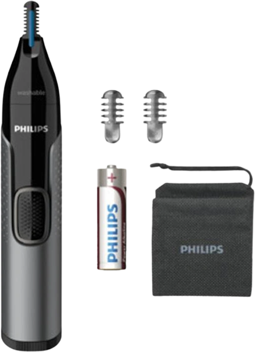 Tilbud på Philips næsehårstrimmer NT3650/16 sort fra Kop & Kande til 159,95 kr.