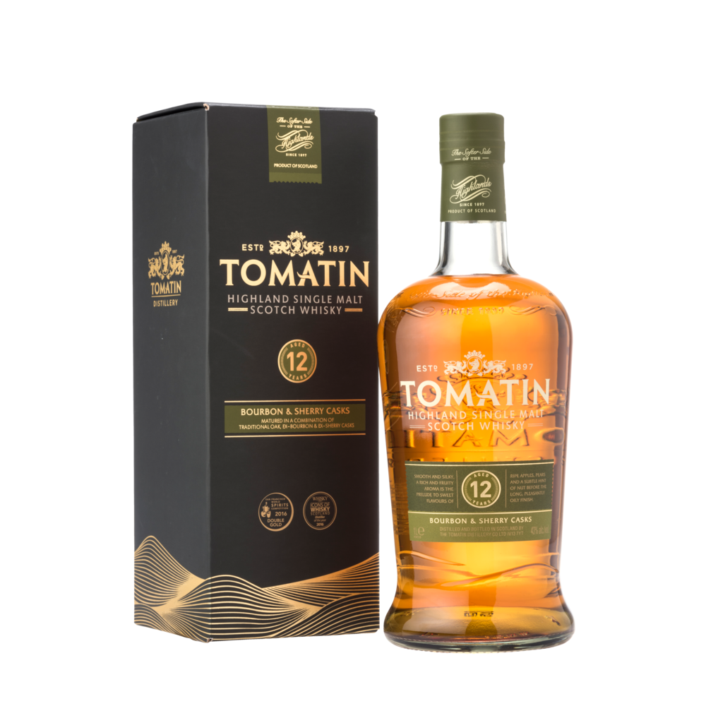 Erbjudanden på Tomatin 12 YO från Fleggaard för 40,27 €