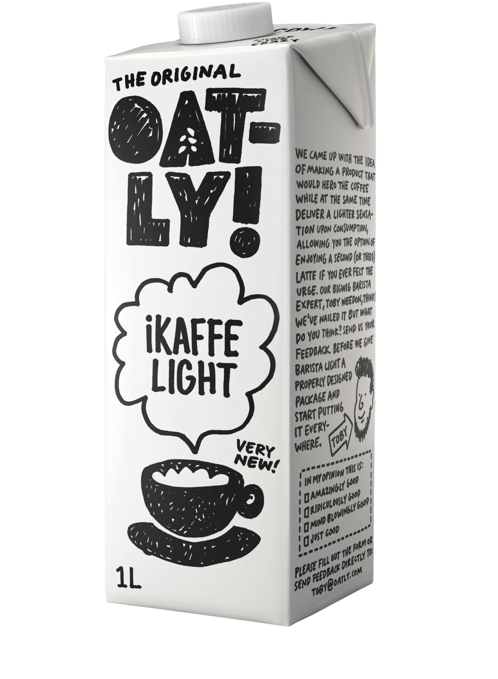 Erbjudanden på Havredryck iKaffe Light 1000ml (Oatly) från ICA Kvantum för 12 kr