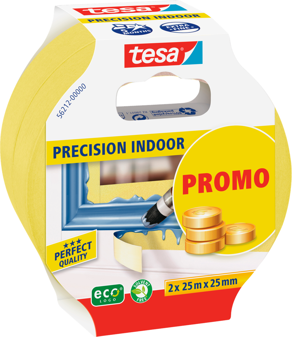 Tilbud på tesa® PRECISION AFDÆKNINGSTAPE (Tesa) fra XL-BYG til 60 kr.