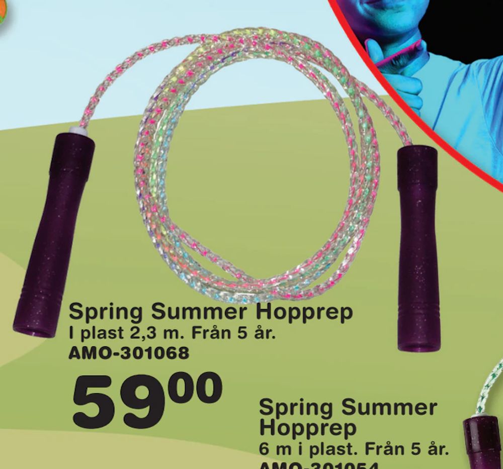 Erbjudanden på Spring Summer Hopprep från Lekextra för 59 kr