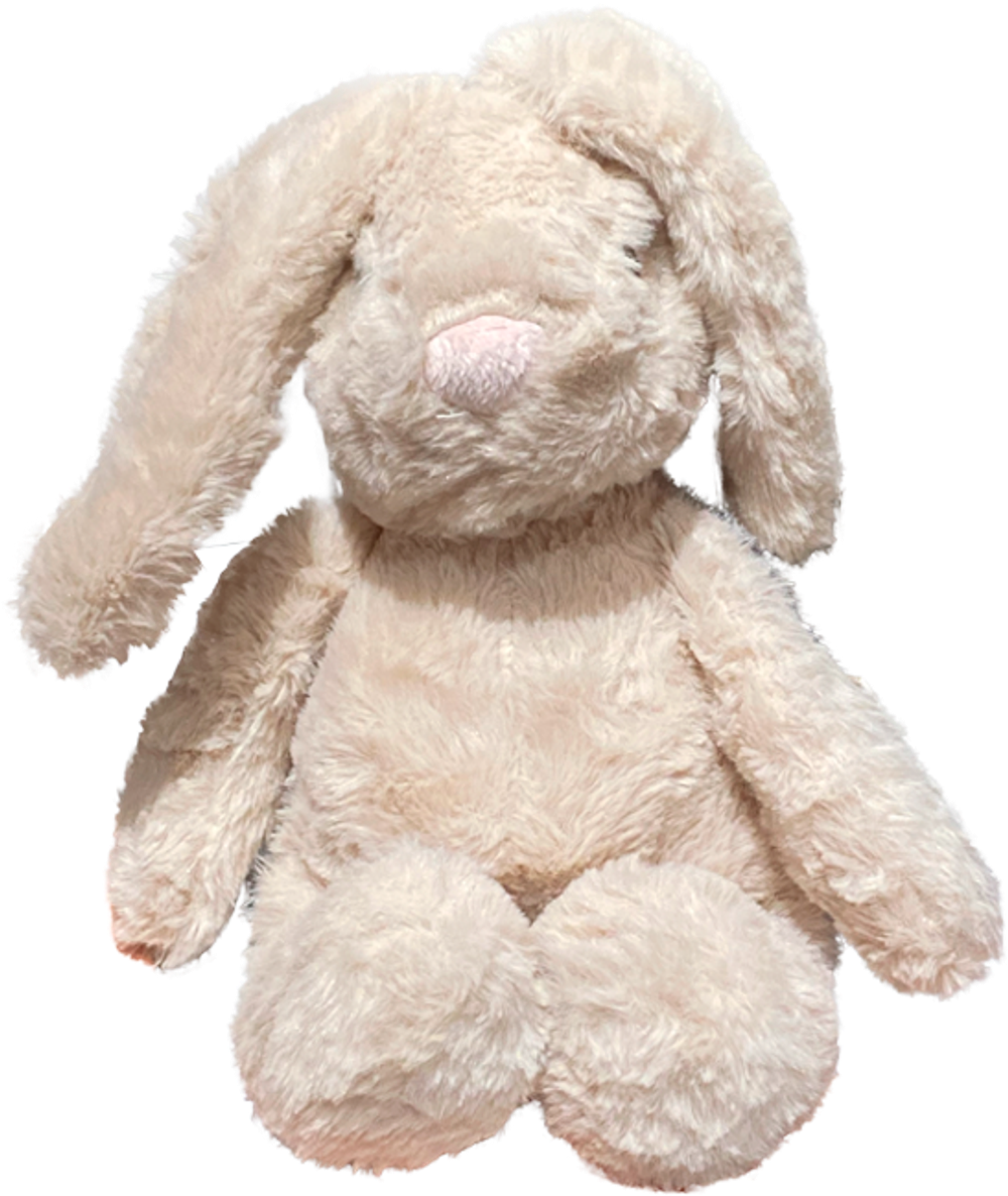 Tilbud på Stor Plysbamse - Beige Kanin (24cm) fra Basic & More til 68 kr.