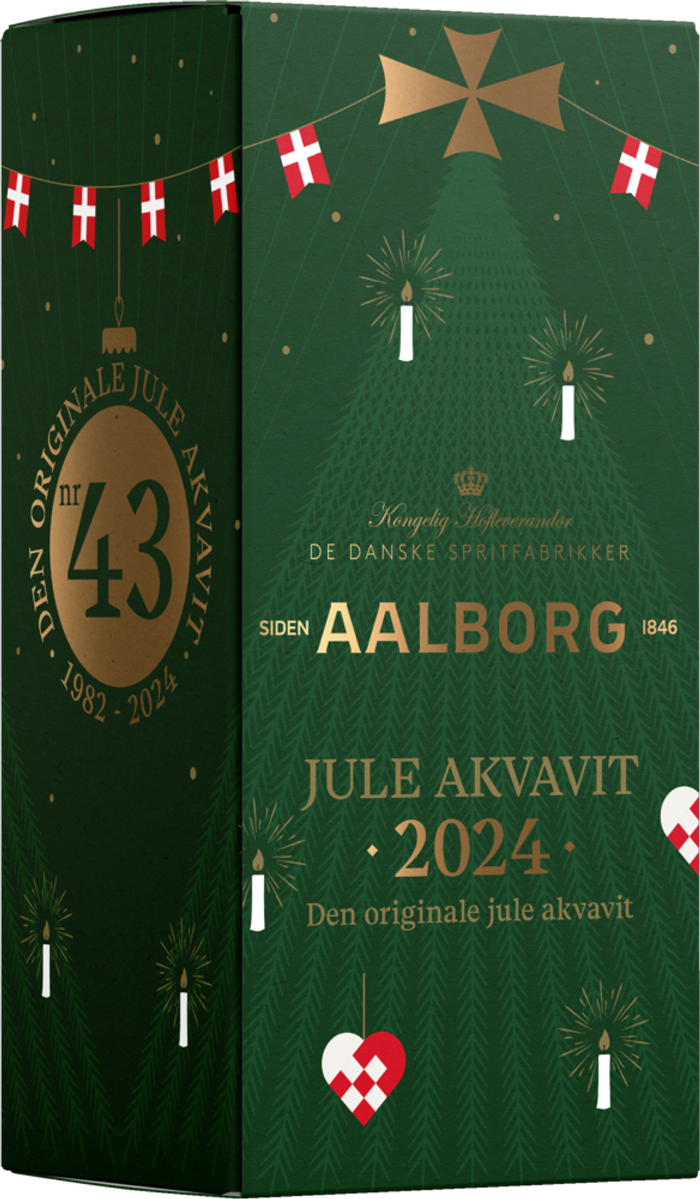 Tilbud på Aalborg Jule Akvavit 2024 fra Fleggaard til 159,99 kr.