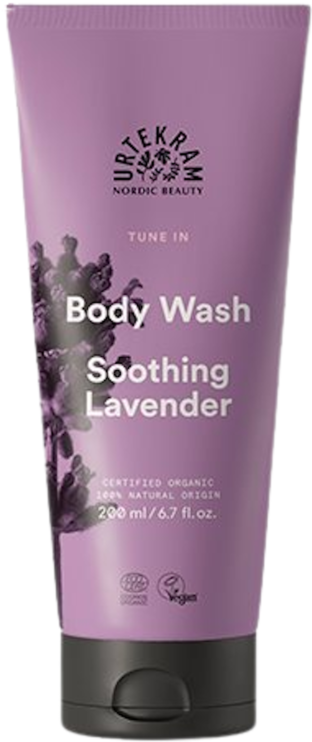 Tilbud på Body Wash Soothing Lavender (Urtekram) fra Helsam til 56,95 kr.