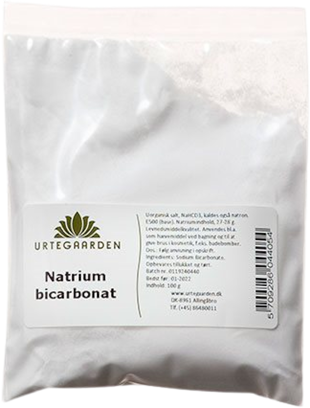 Tilbud på Natriumbicarbonat (Urtegaarden) fra Helsam til 63 kr.