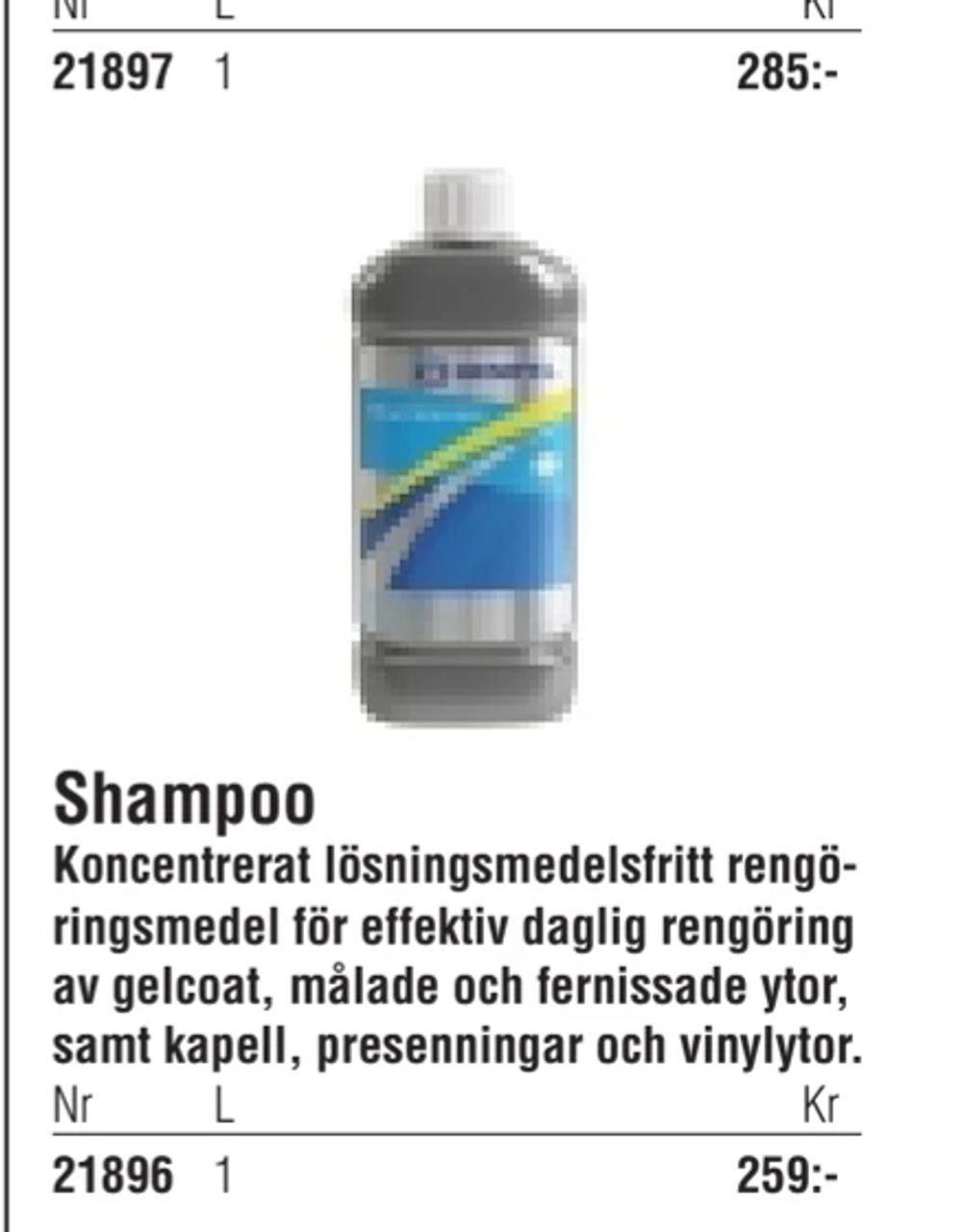 Erbjudanden på Shampoo från Erlandsons Brygga för 259 kr