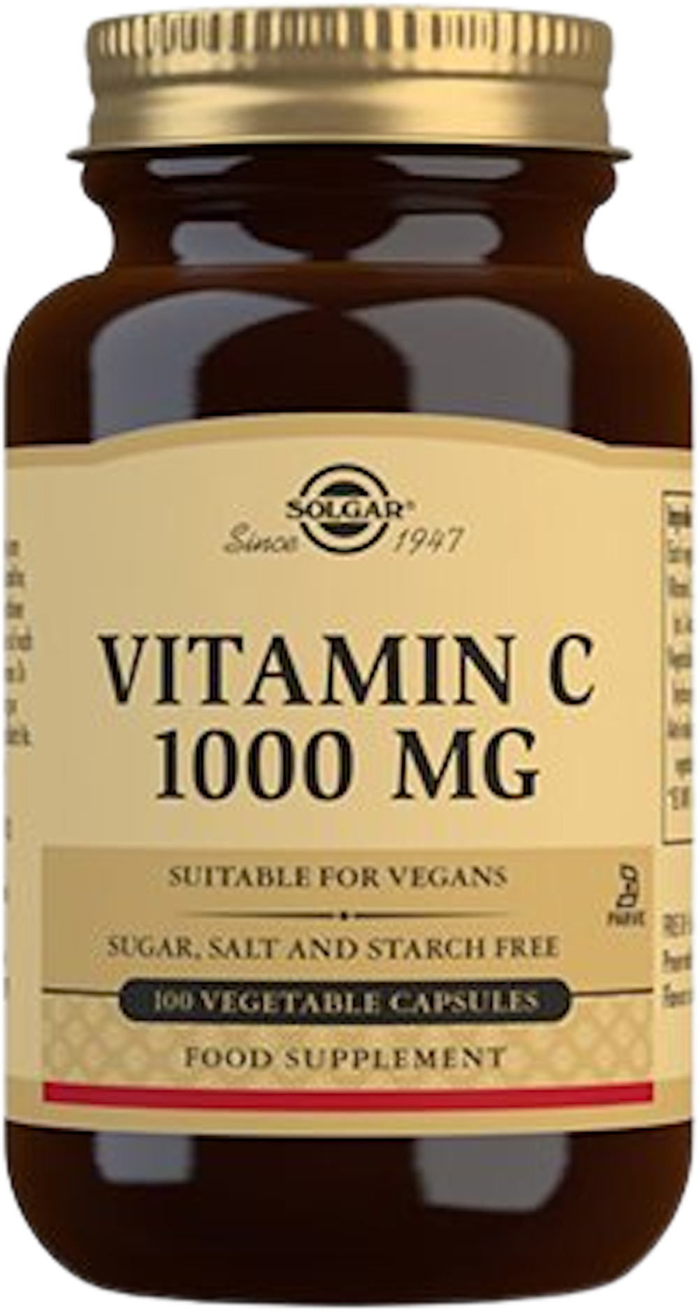 Tilbud på Vitamin C 1000mg (Solgar) fra Helsam til 159 kr.