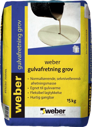 Gulvafretning - Grov (Weber)