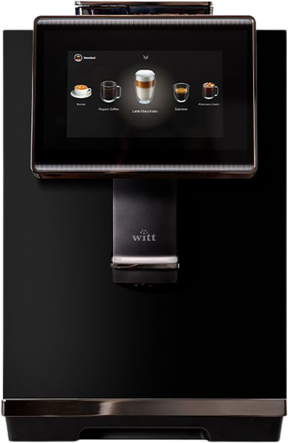 Tilbud på Witt Premium fuldautomatisk espressomaskine black fra Kop & Kande til 6.999 kr.