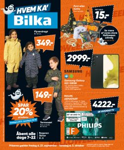 Bilka Nonfood Uge 40 2024 - Elektronik, Bolig, Have & Tekstil