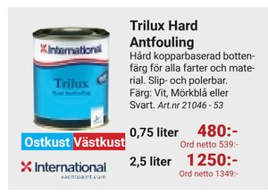 Trilux Hard Antfouling