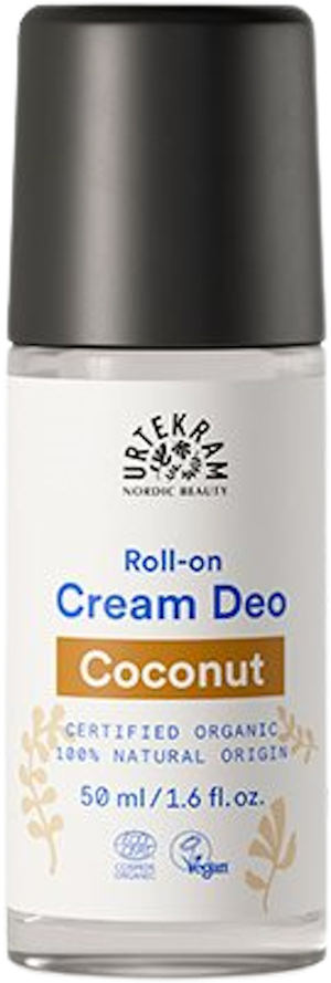 Deo cream roll on coconut (Urtekram)