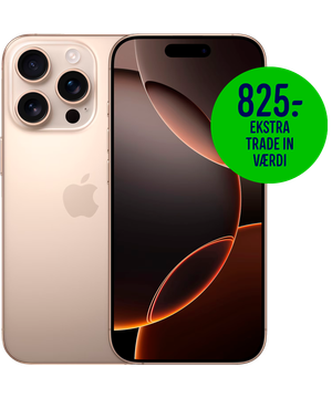 iPhone 16 Pro 5G smartphone 128GB (ørken titanium)