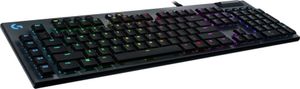 Logitech Gaming G815 - Tastatur - bagbelyst - USB - US International - tastkontakt: GL Tactile - sort