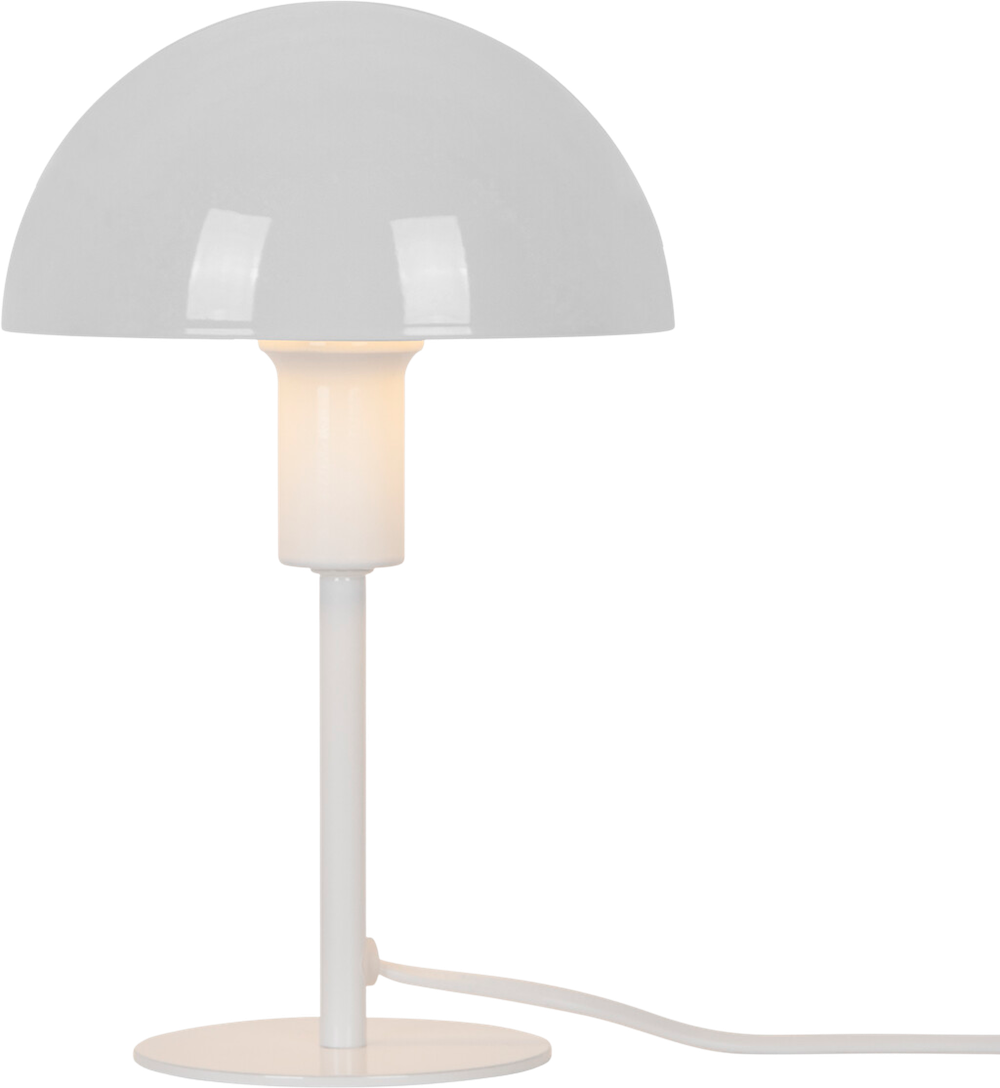 Tilbud på Ellen Mini Bordlampe H25 cm, Hvid (Nordlux) fra Hjem.dk til 299,95 kr.