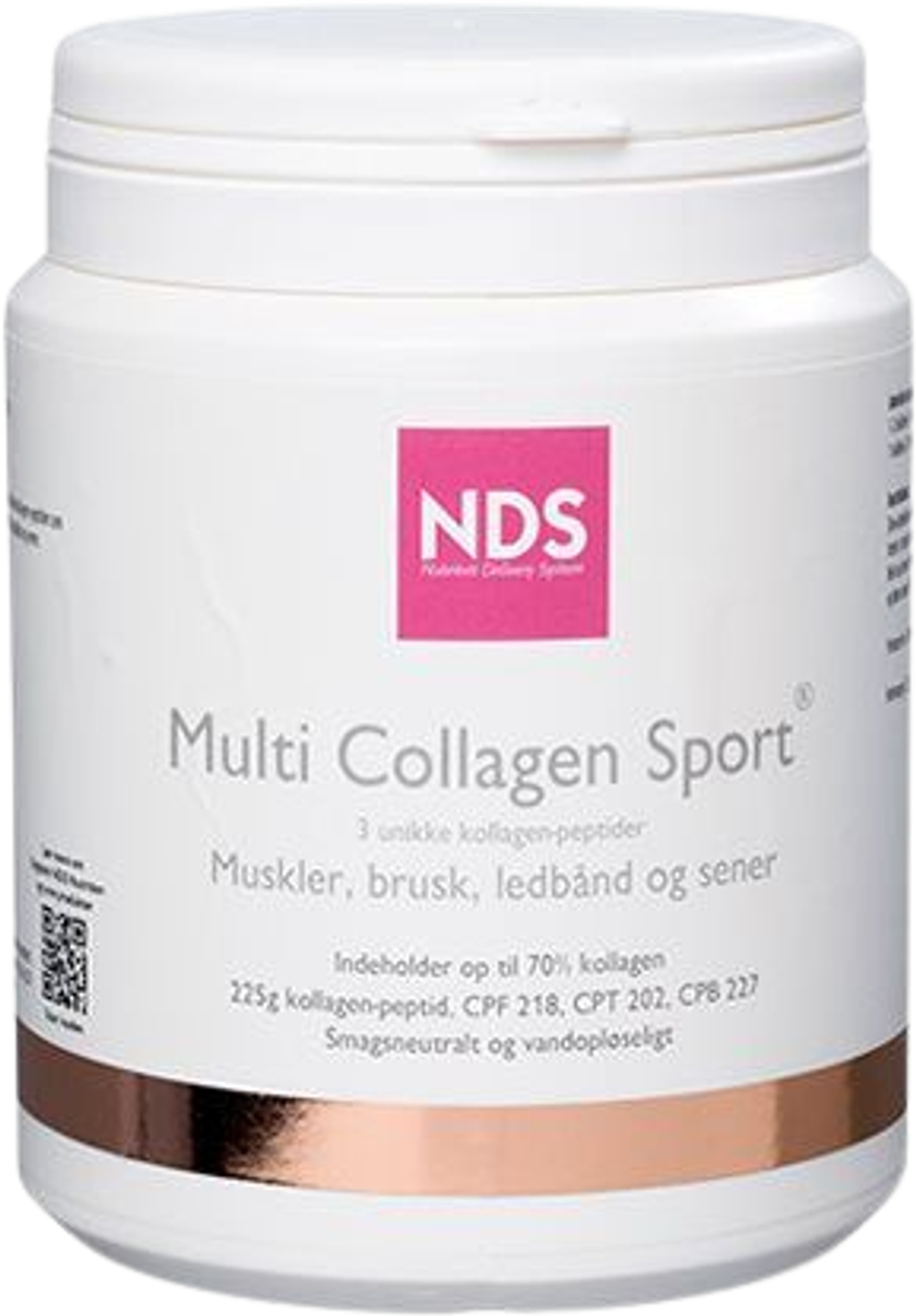 Tilbud på Collagen Multi Sport (NDS) fra Helsam til 379 kr.