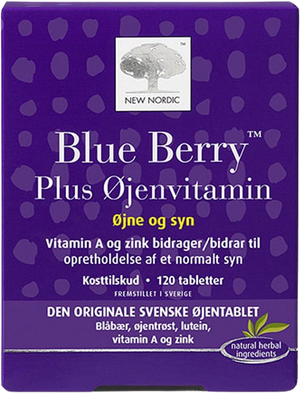 New Nordic Blue Berry Plus Øjenvitamin