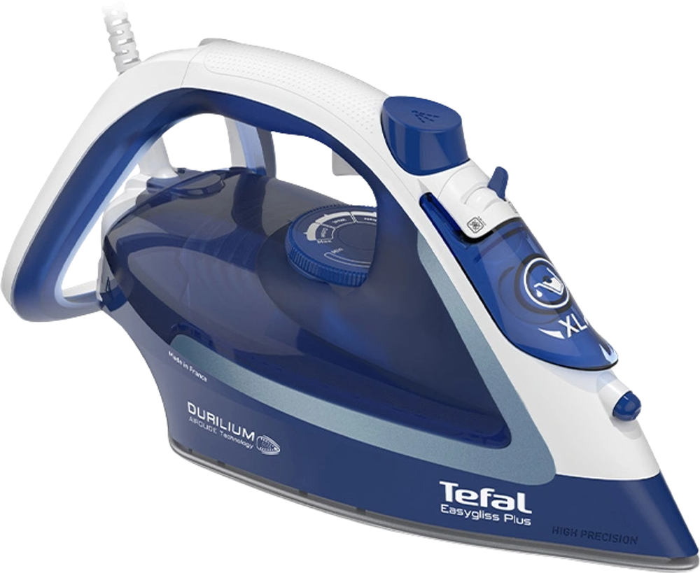 Tilbud på Tefal dampstrygejern Easygliss Plus blue FV5735E0 fra Kop & Kande til 599,95 kr.