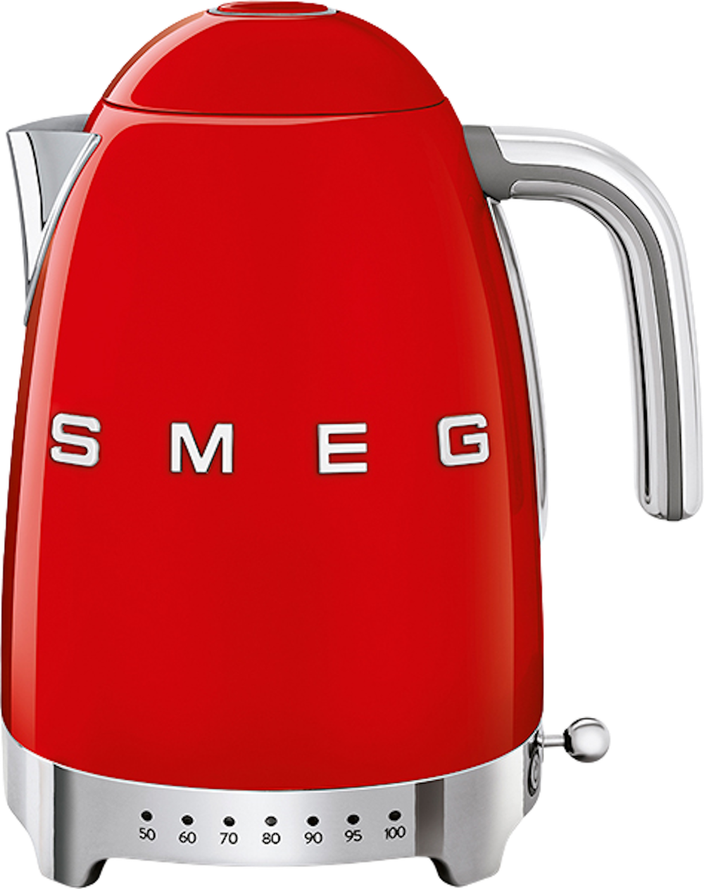 Tilbud på Smeg KLF04RDEU elkedel rød 1,7 liter 2400 Watt fra Kop & Kande til 1.399 kr.