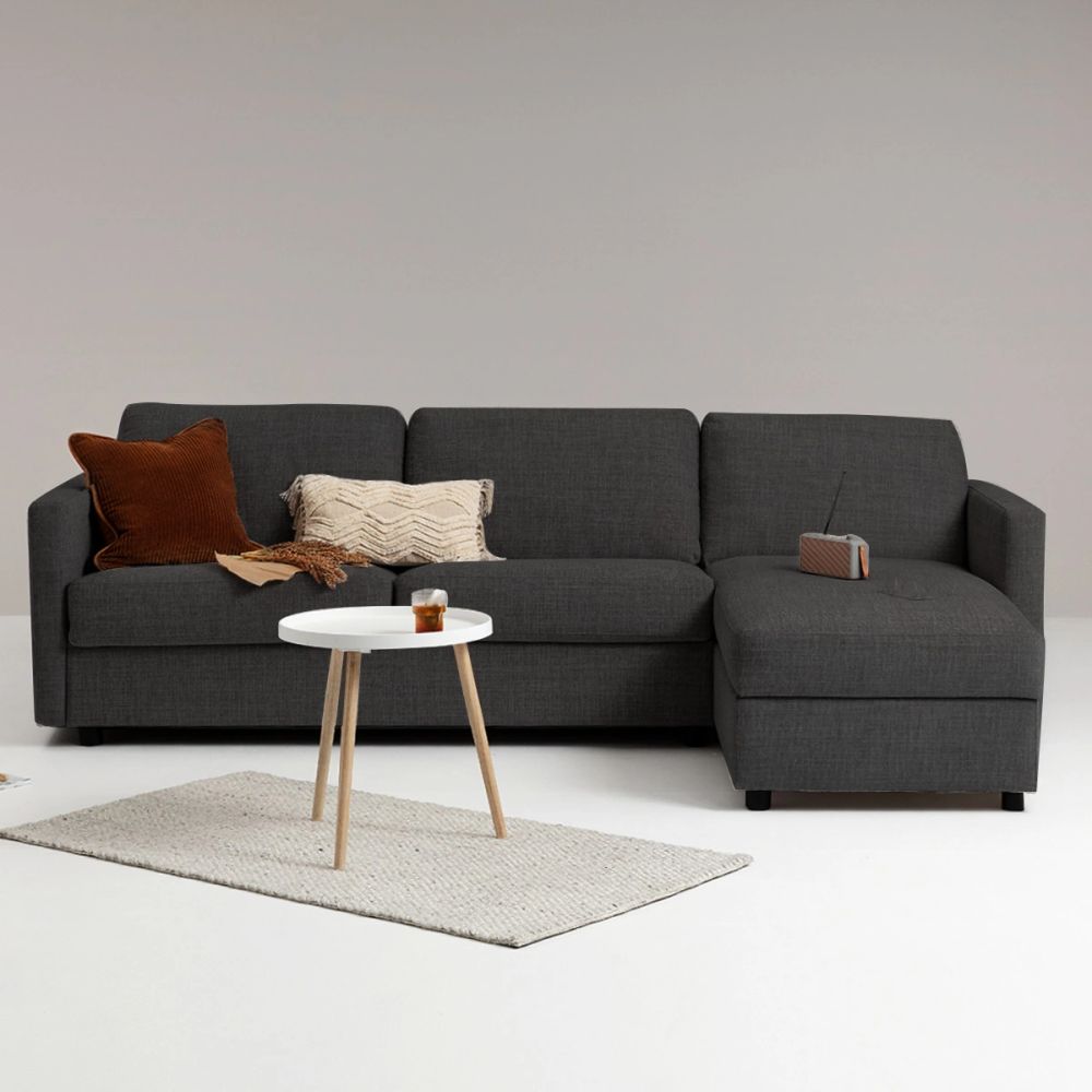 Tilbud på Hovden Scandic 160 Chaiselong Sovesofa fra Drømmeland til 23.999 kr.