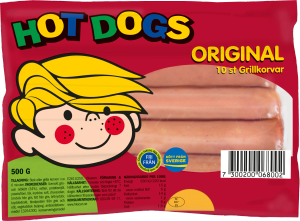 Grillkorv Hot Dogs Orginal (Scan)