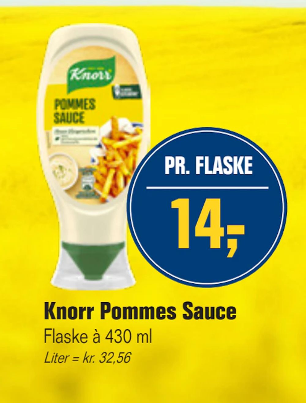 Tilbud på Knorr Pommes Sauce fra Otto Duborg til 14 kr.