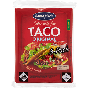 Taco kryddmix 3-pack