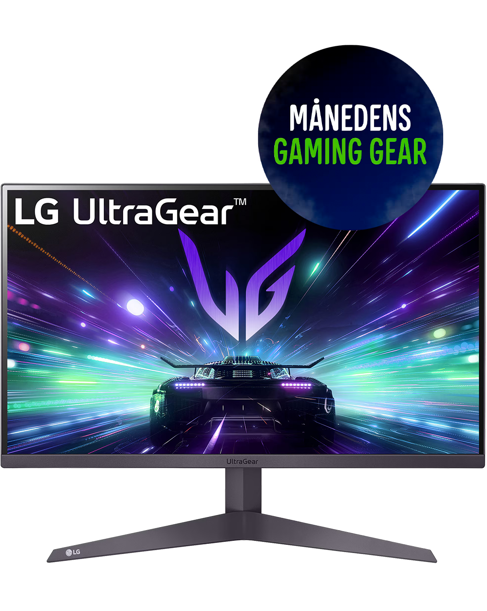 Tilbud på LG UltraGear 24GS50F 23,8" gaming-skærm fra Elgiganten til 799 kr.