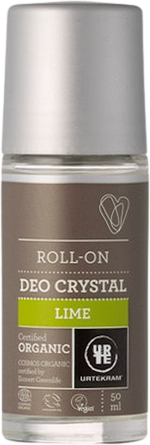 Deo krystal roll on Lime (Urtekram)