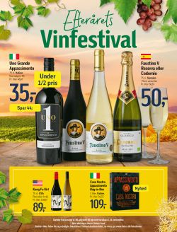 føtex Efterårets vinfestival