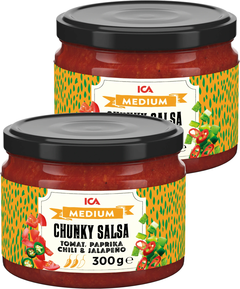 Erbjudanden på Chunky salsa (ICA) från ICA Kvantum för 30 kr