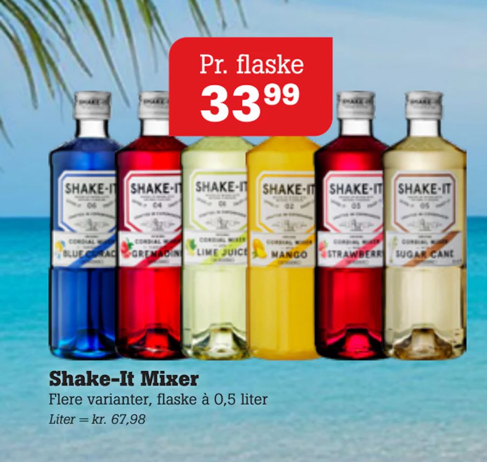 Tilbud på Shake-It Mixer fra Poetzsch Padborg til 33,99 kr.