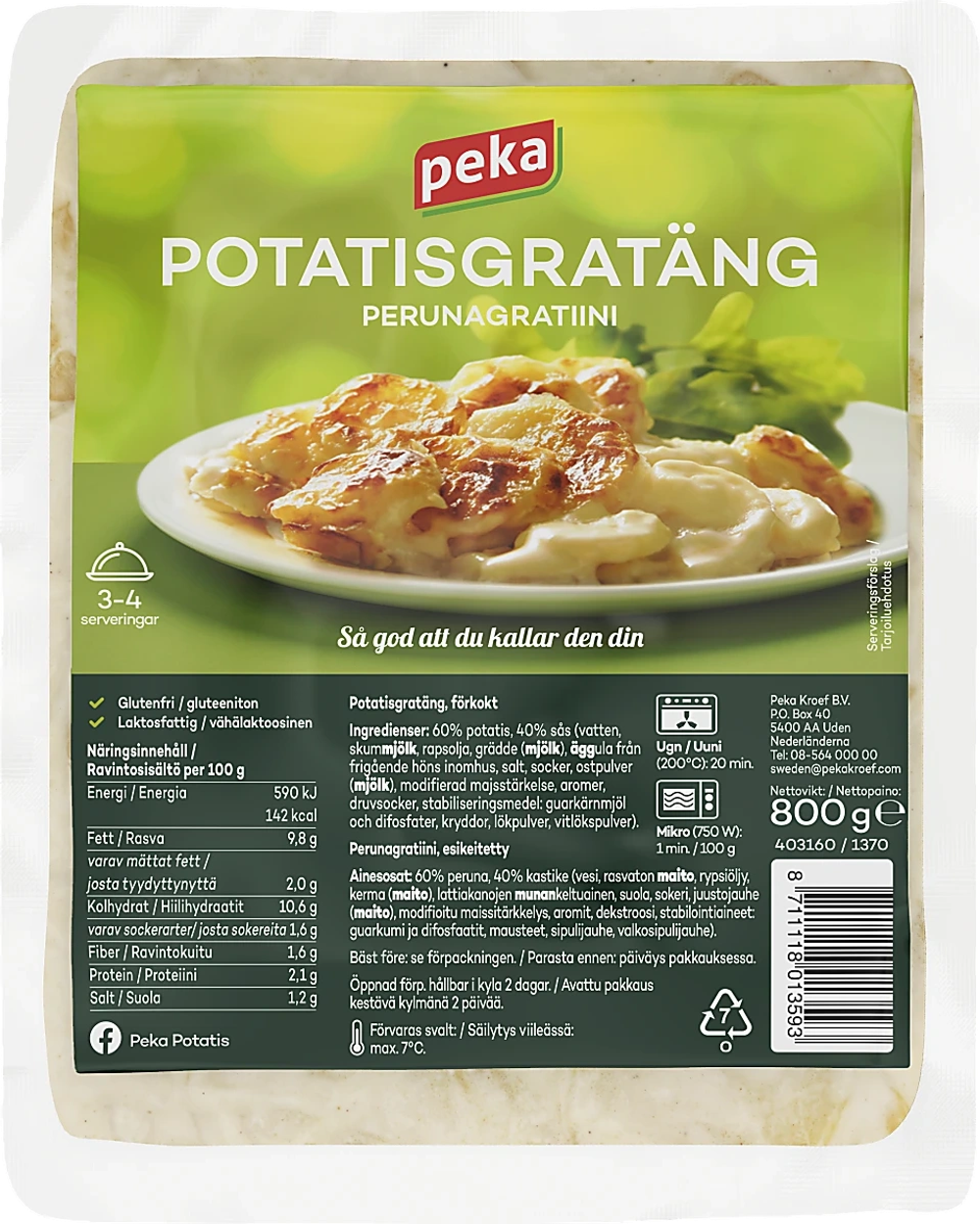 Erbjudanden på Potatisgratäng (Peka) från Coop X:-TRA för 21,90 kr