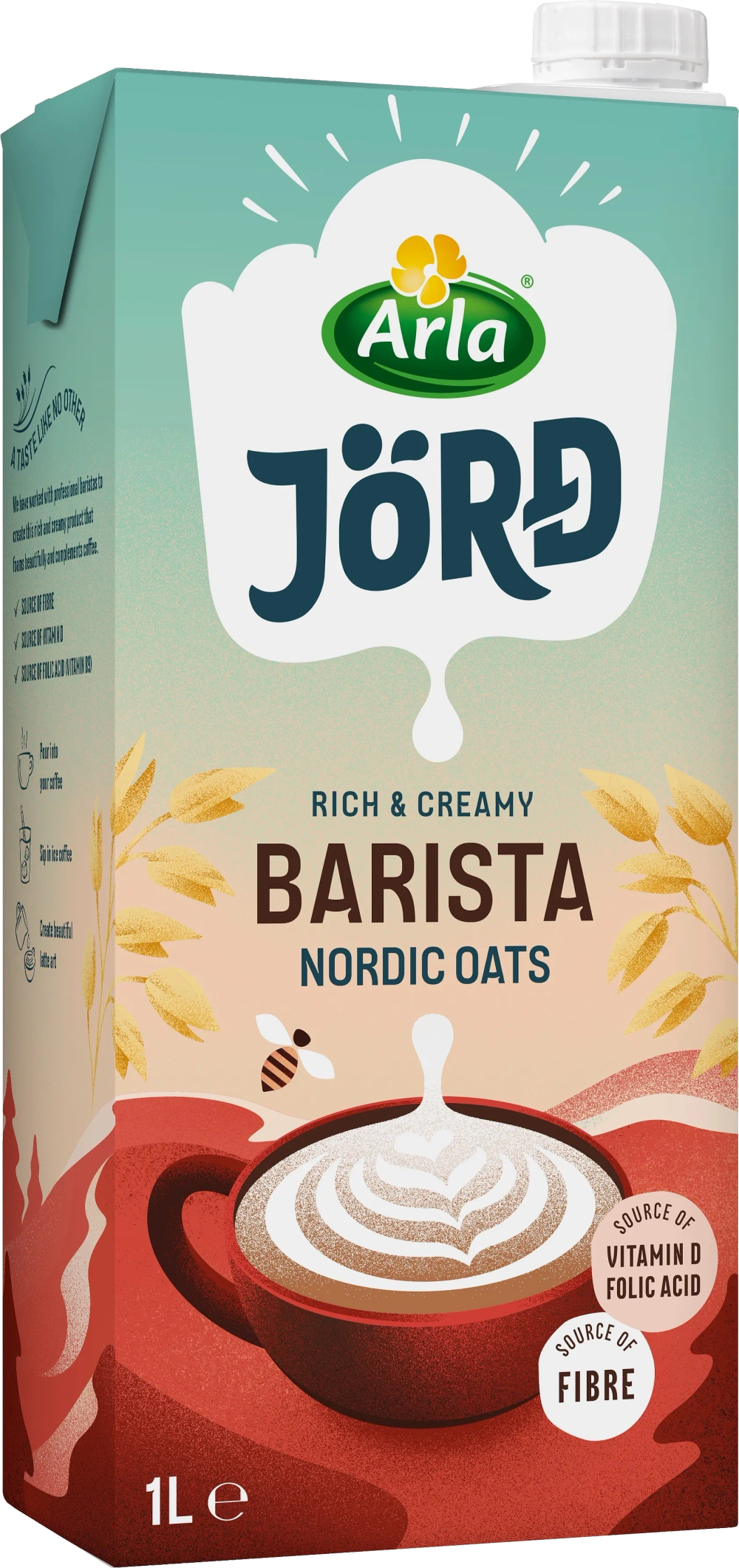 Erbjudanden på Havredryck Barista lång hållbarhet 3% 1000ml Arla JÖRD® från ICA Supermarket för 15 kr