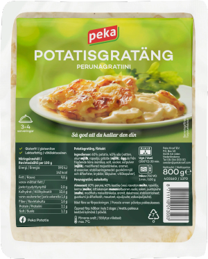 Potatisgratäng, Rotfruktsgratäng (Peka)