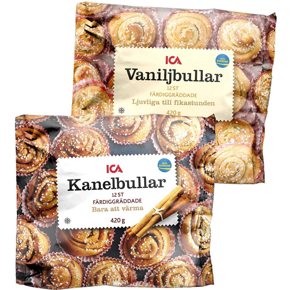 Erbjudanden på Kanelbullar, Vaniljbullar från ICA Nära för 20 kr