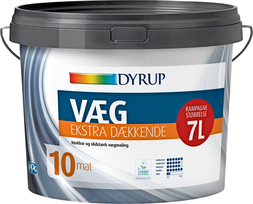 Tilbud på DYRUP VÆG 10 MAT EKSTRA DÆKKENDE (Dyrup) fra XL-BYG til 599 kr.