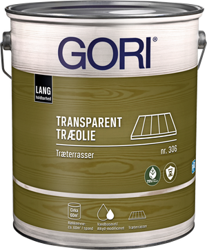 Gori 306  biobaseret Transparent træolie