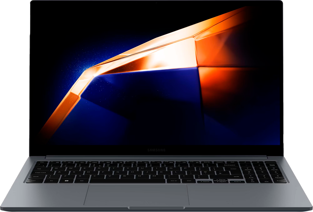 Tilbud på Samsung Galaxy Book4 i7-1355U/16/512/IPS 15,6" bærbar computer (grå) fra Elgiganten til 5.599,20 kr.