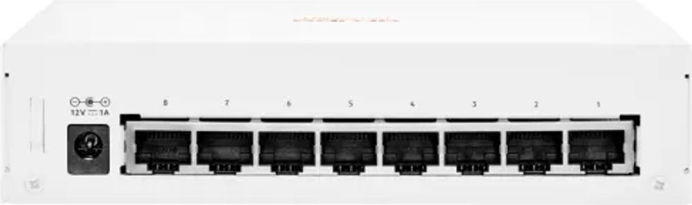 Tilbud på HPE Aruba Instant On 1430 8G Switch - Switch - ikke administreret - 8 x 10/100/1000 - desktop, væg-monterbar - BTO fra ComputerSalg til 405 kr.