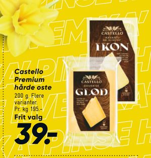 Castello Premium hårde oste