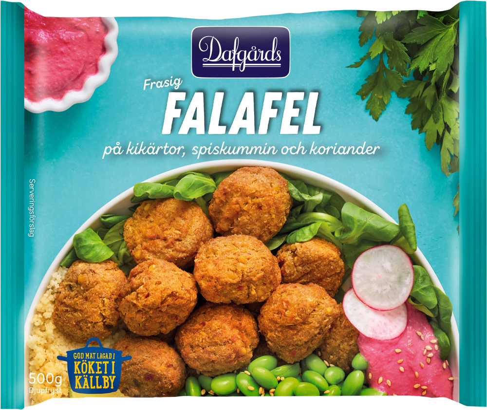 Erbjudanden på Falafel Frasig (Dafgård) från ICA Supermarket för 32,90 kr